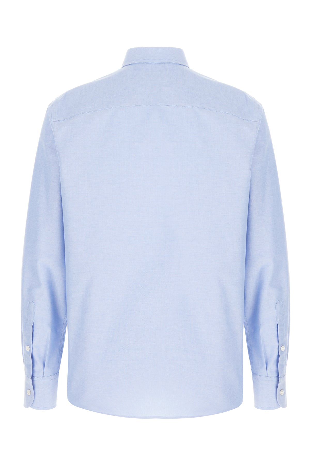 Valentino Garavani Camicia in cotone azzurro, view 2