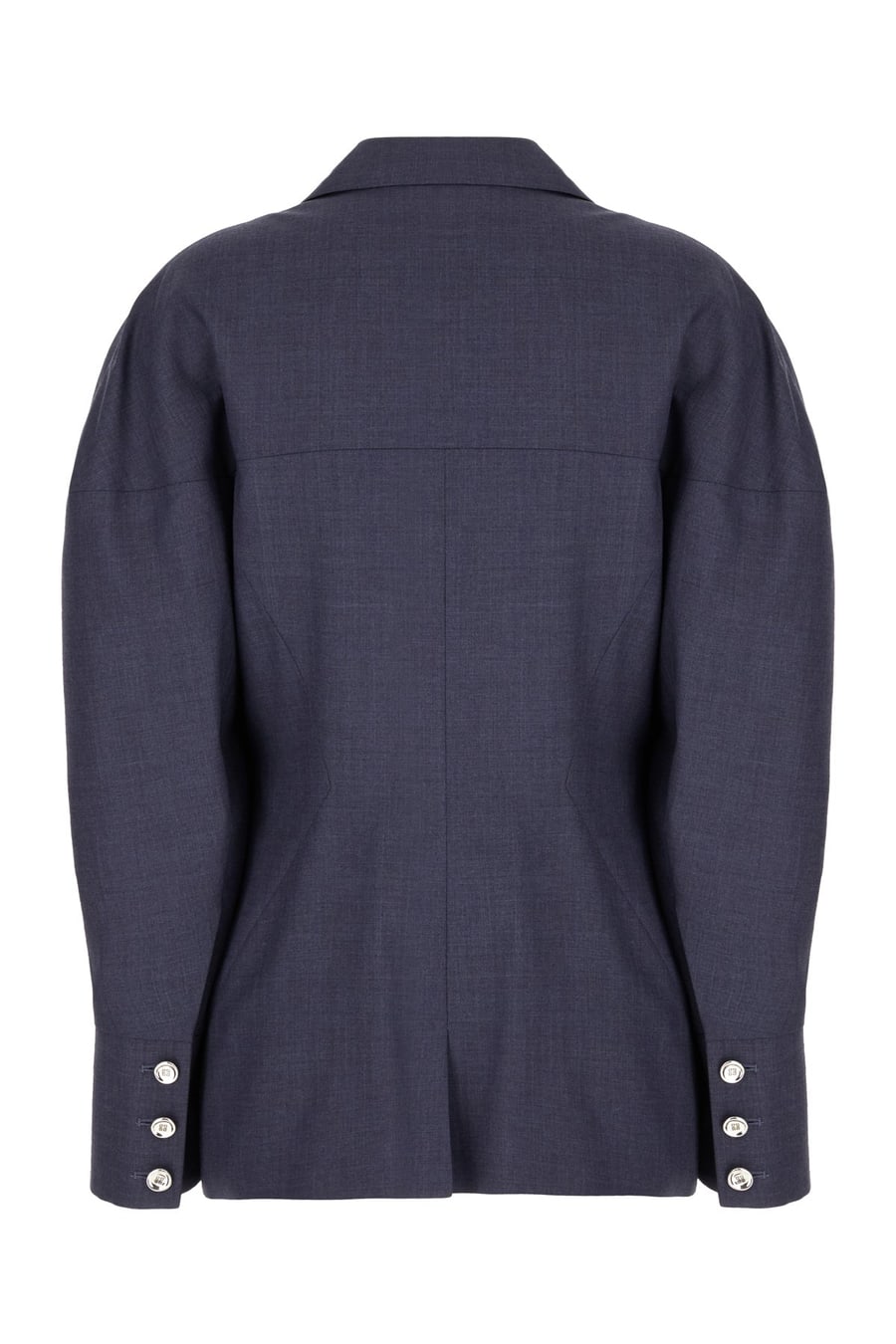 Givenchy Giacca in lana blu denim, view 2
