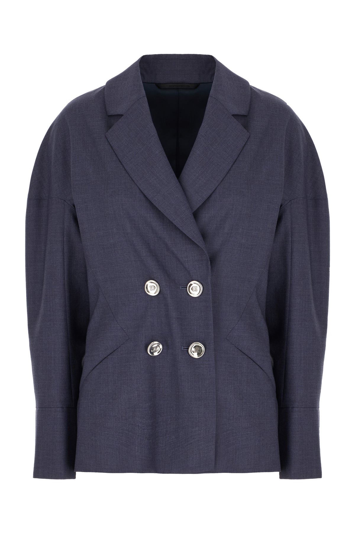 Givenchy Giacca in lana blu denim