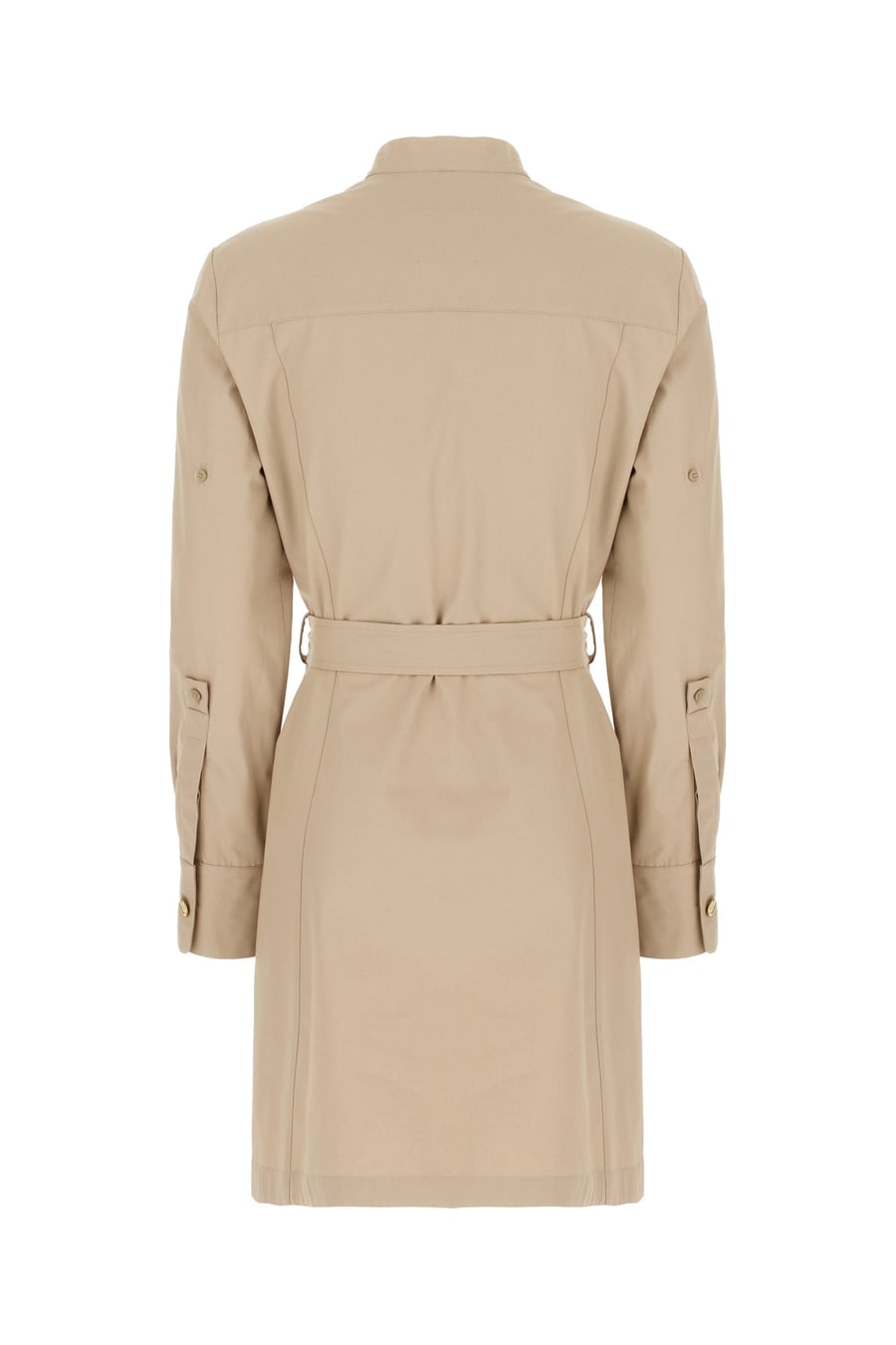 Givenchy Abito chemisier in cotone cappuccino, view 2