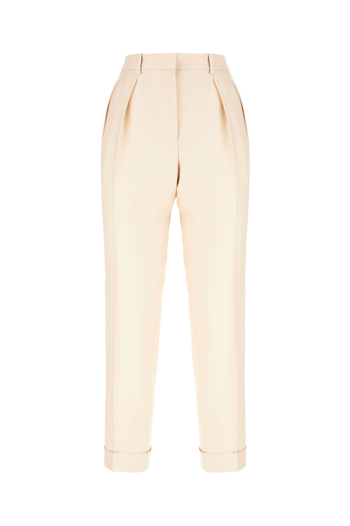 Tom Ford Pantalone in misto lana rosa pastello