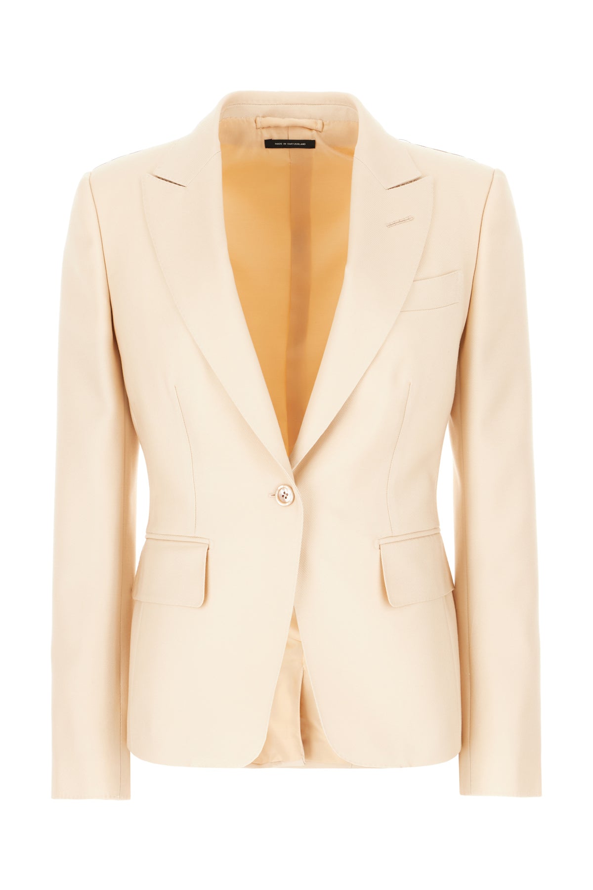 Tom Ford Giacca in misto lana rosa pastello
