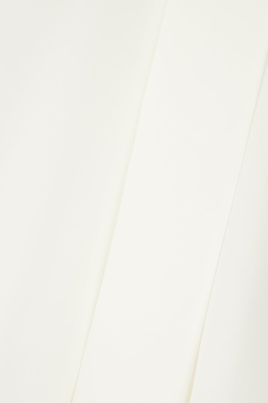 Alexander McQueen Blusa in seta bianca, view 3