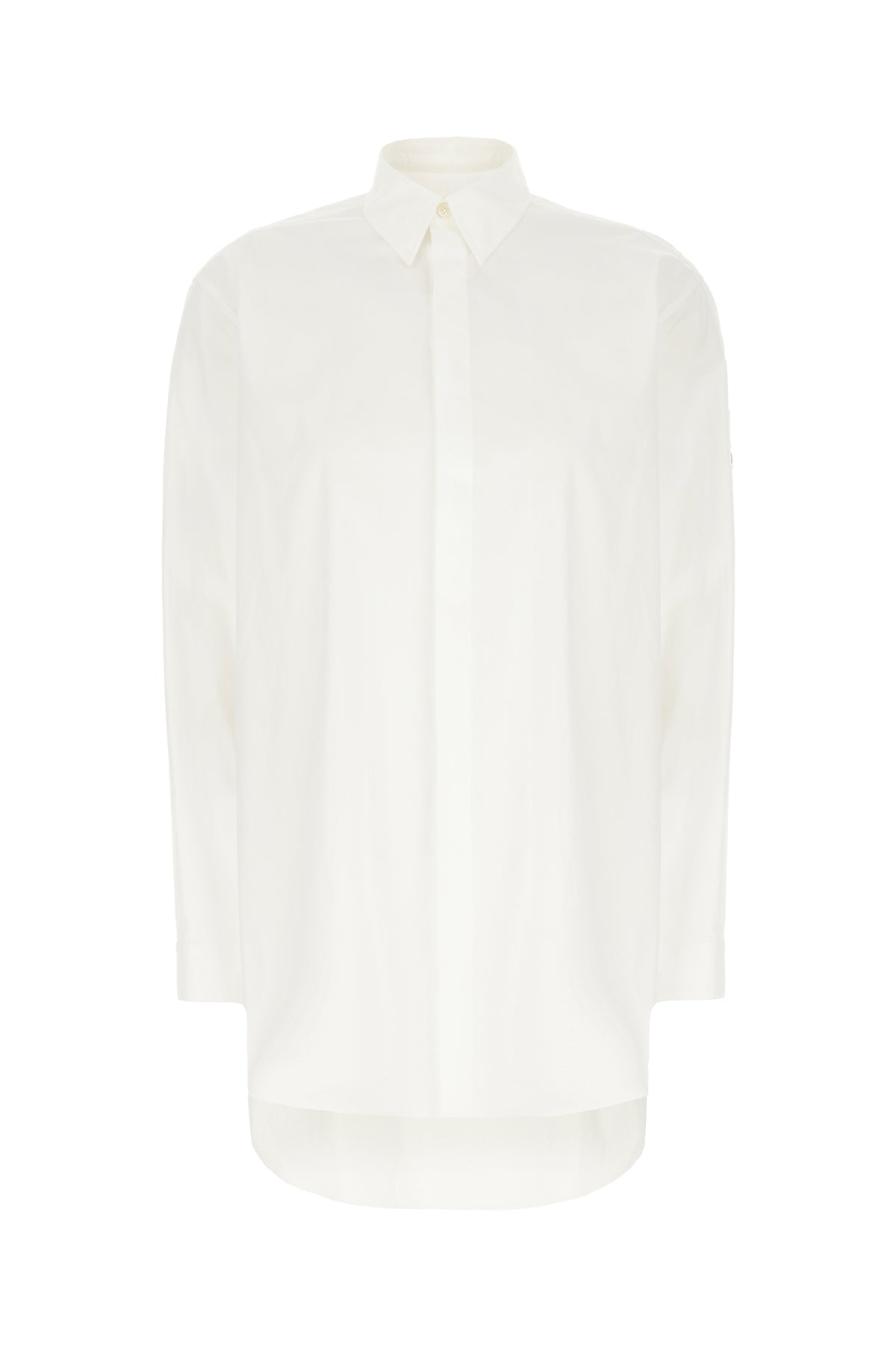 MONCLER GENIUS Camicia 6 Moncler Willow Smith in popeline bianco
