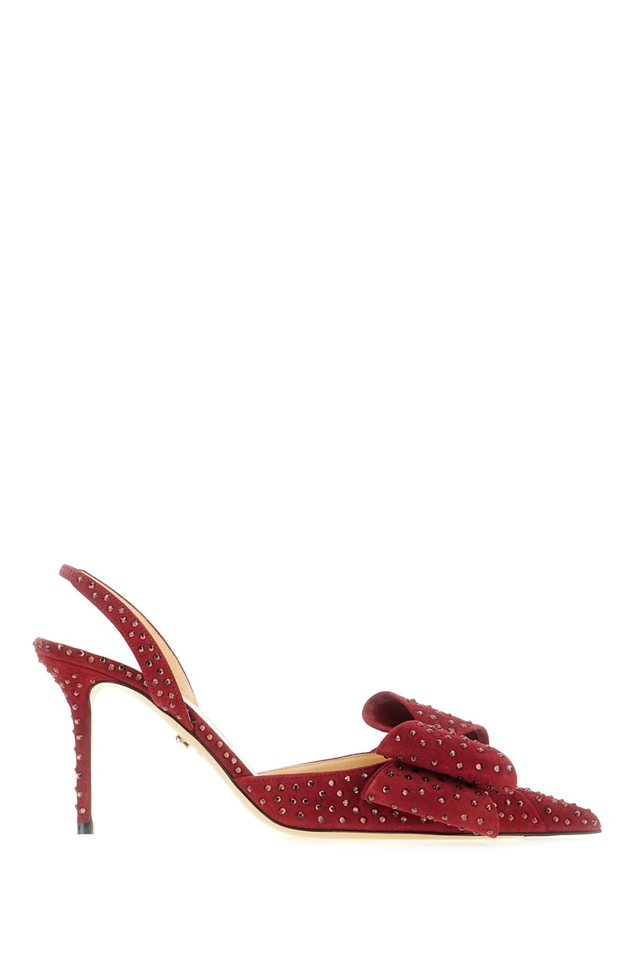 MACH&MACH Scarpe con tacco Le Cadeau in pelle scamosciata bordeaux