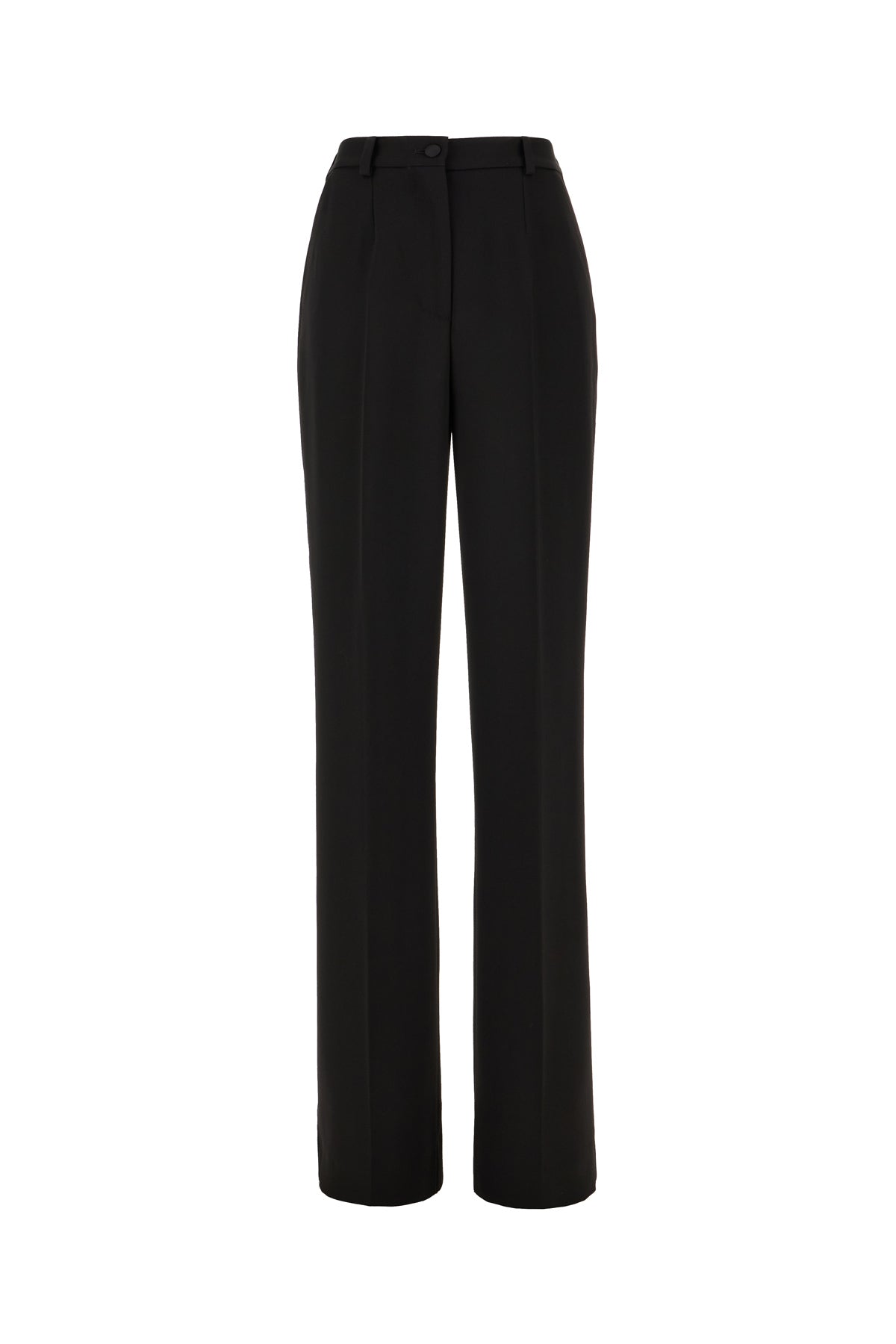 Dolce & Gabbana Pantalone in misto lana nera