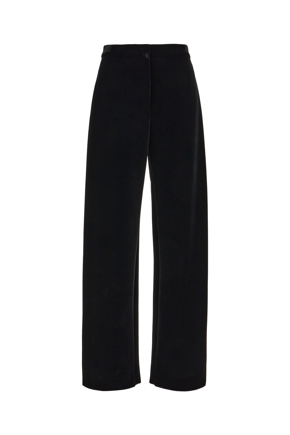 Sportmax Pantalone in velluto nero