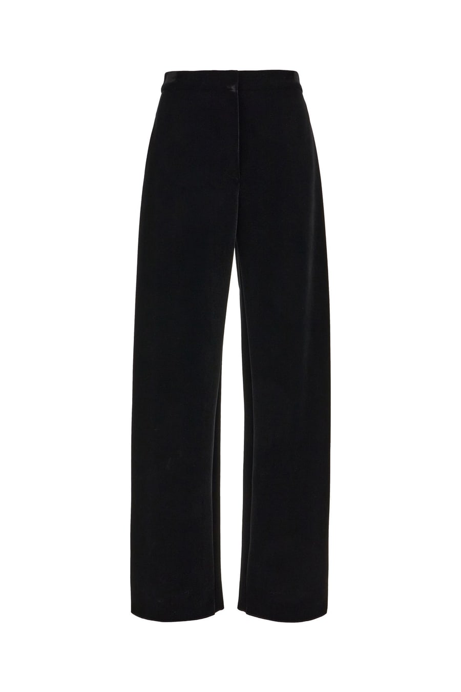 Sportmax Pantalone in velluto nero