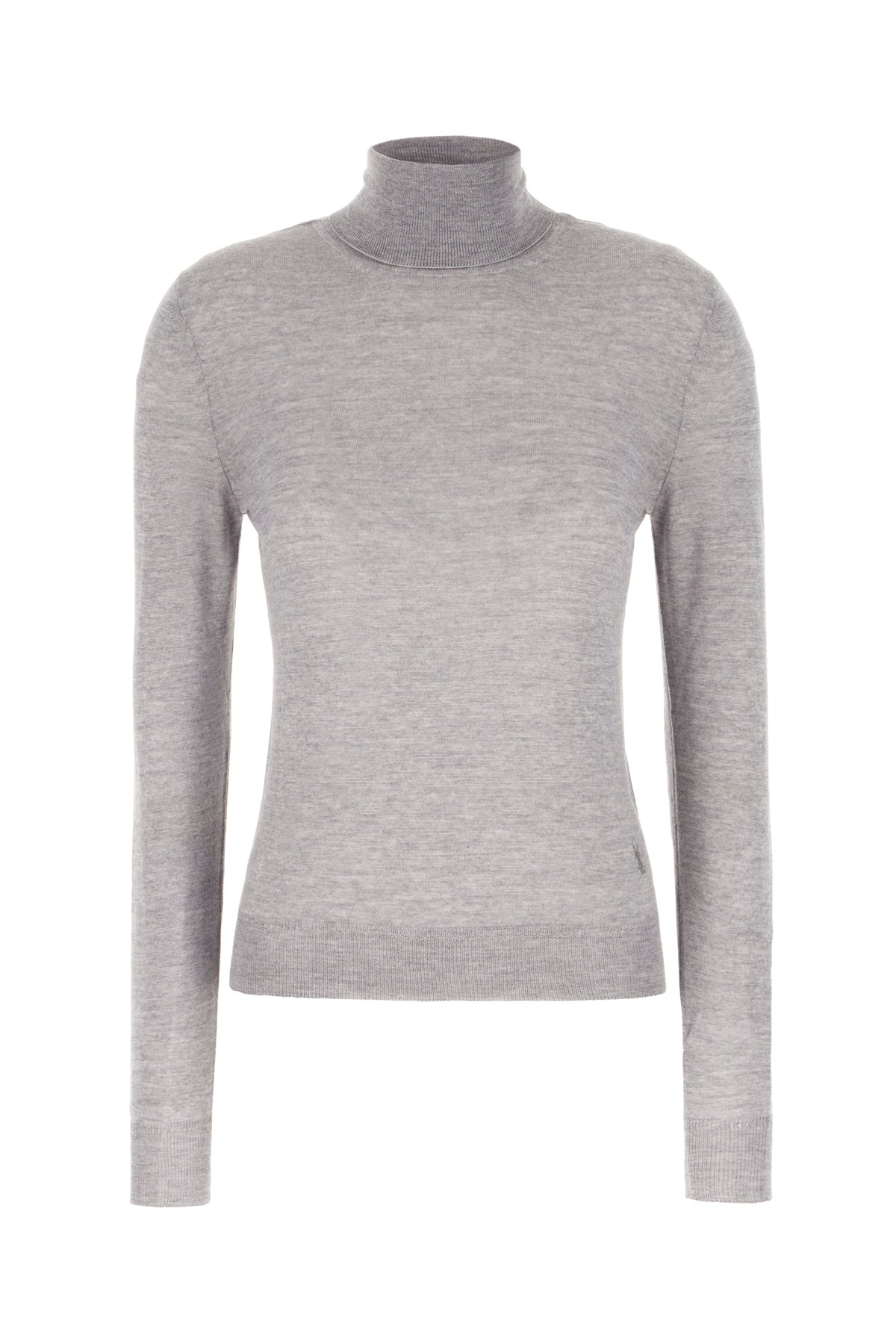 Saint Laurent Top in lana grigia