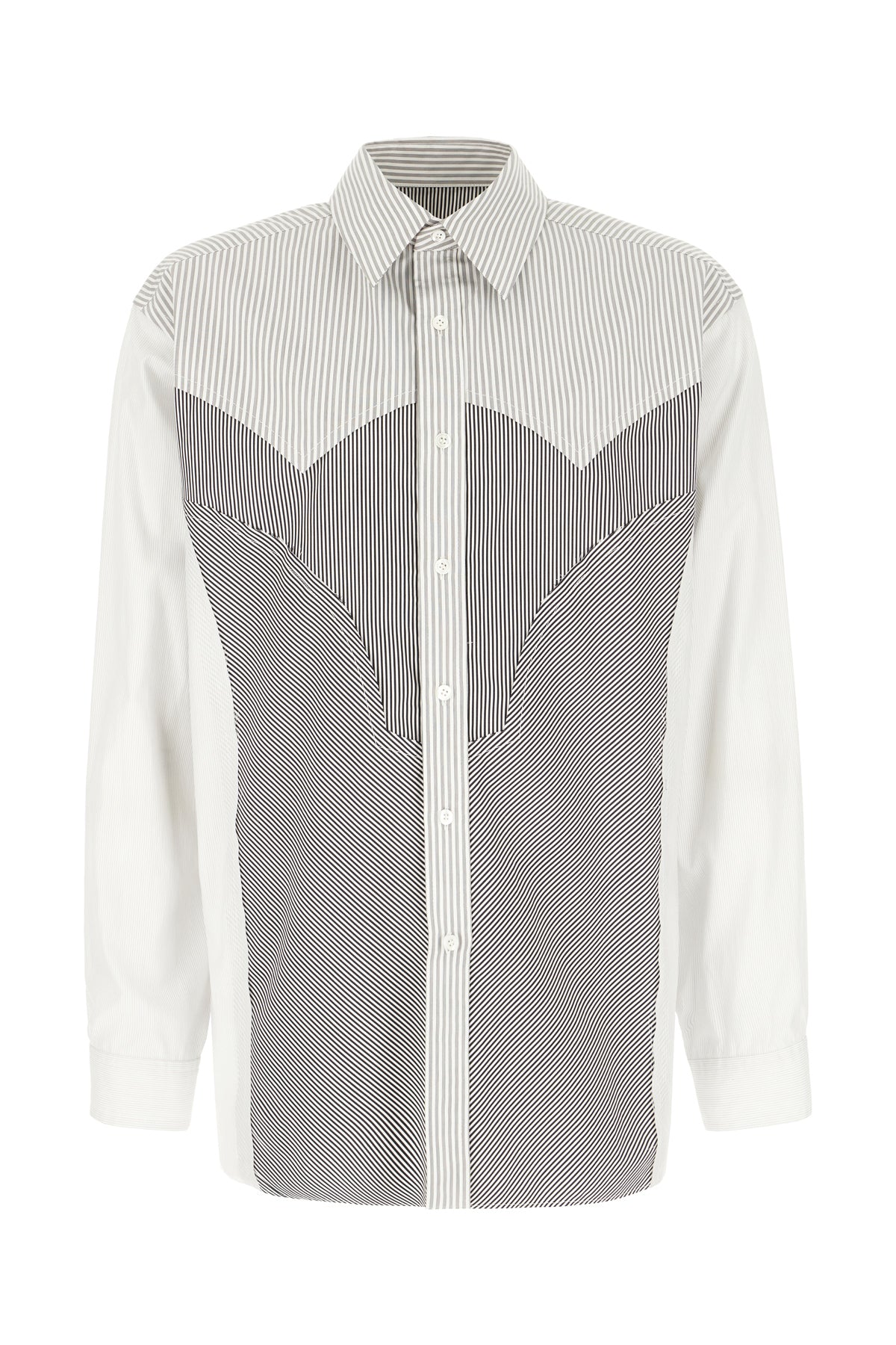 Maison Margiela Camicia in popeline stampato
