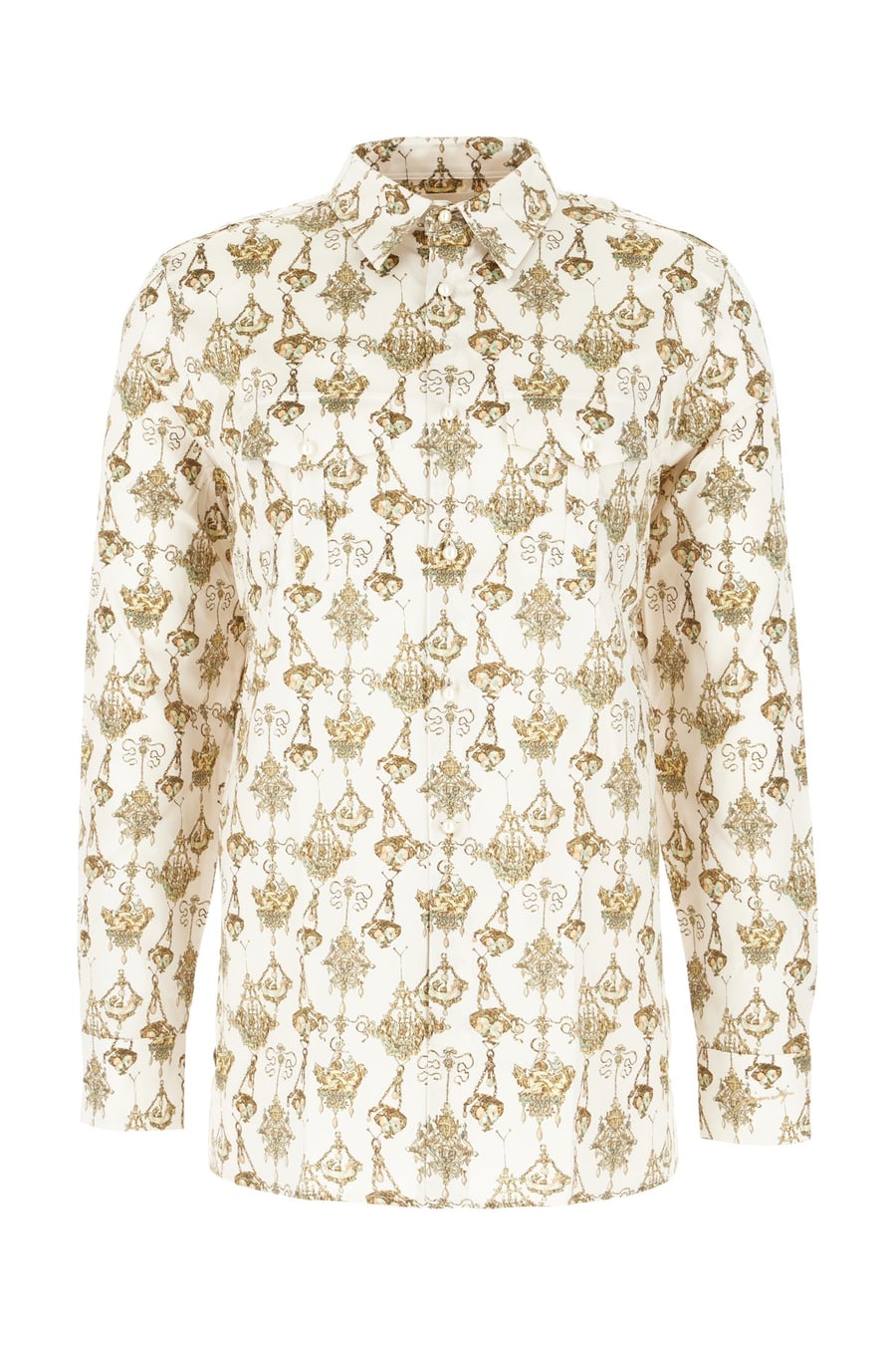 Givenchy Camicia in seta stretch stampata