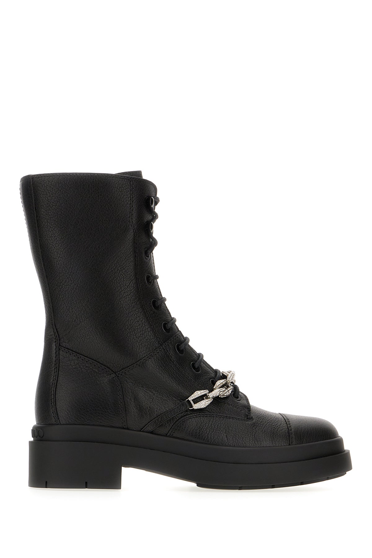 Jimmy Choo Stivali Nari in pelle nera