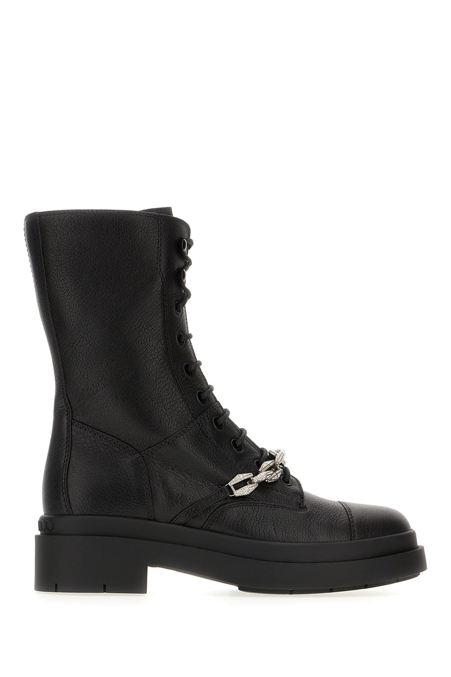 Jimmy Choo Stivali Nari in pelle nera