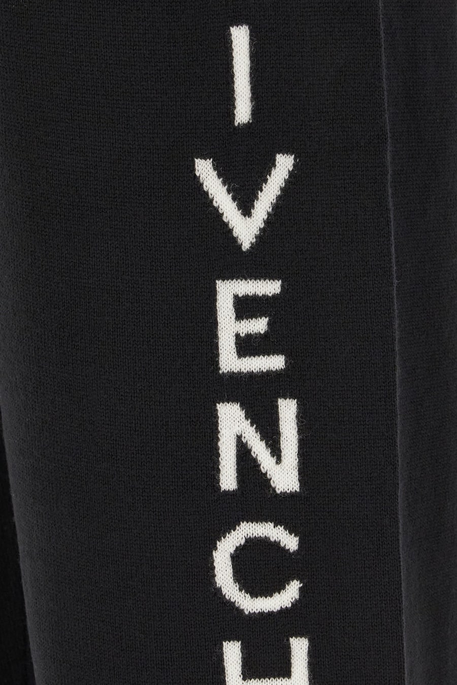 Givenchy Pantalone jogging in lana nera, view 3