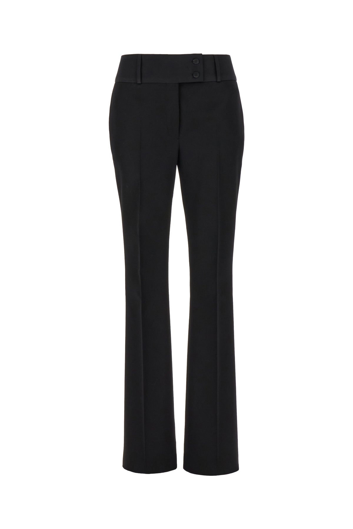 Ferragamo Pantalone in lana nera