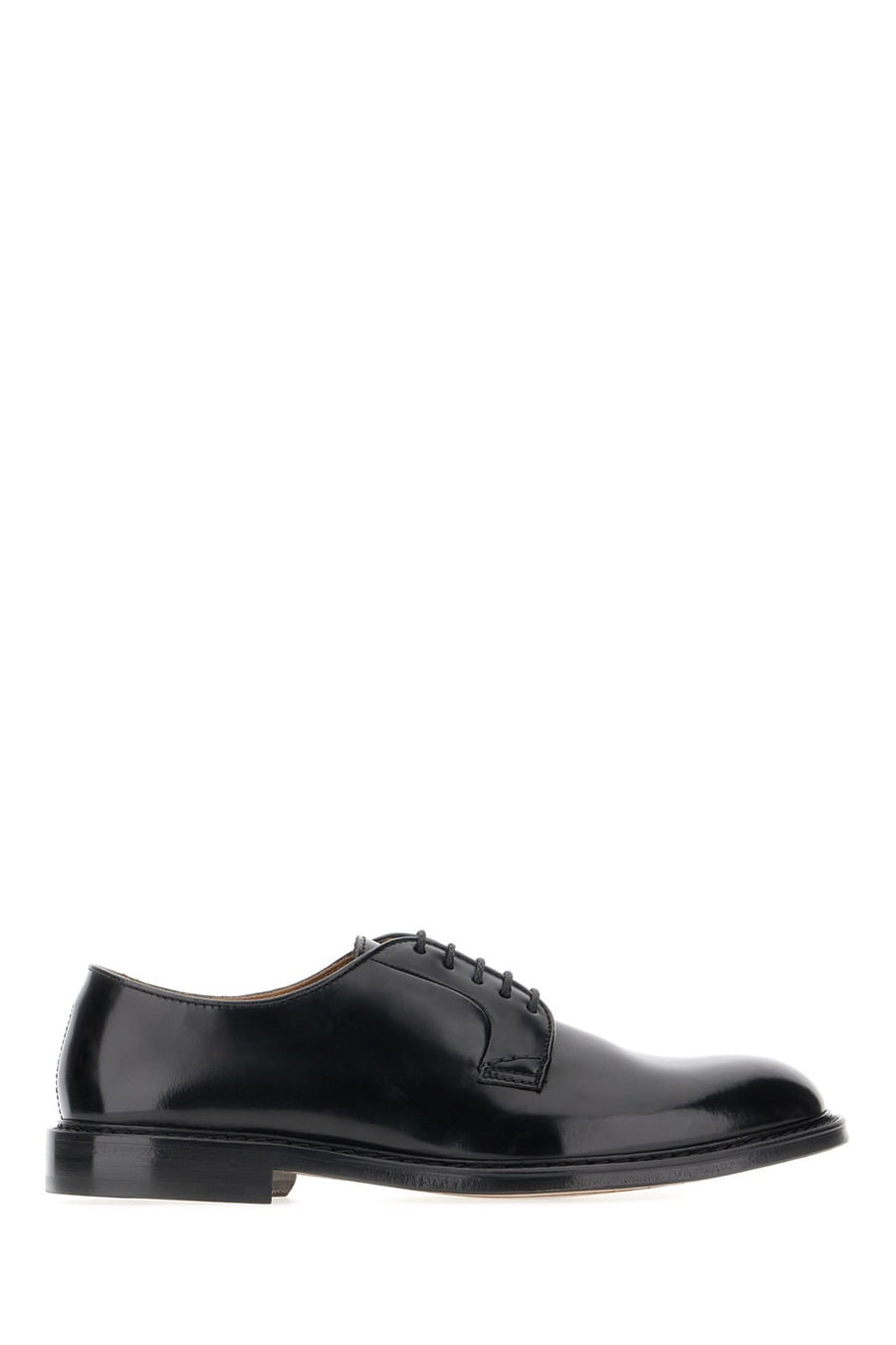 DOUCAL'S Scarpe stringate Horse in pelle nera