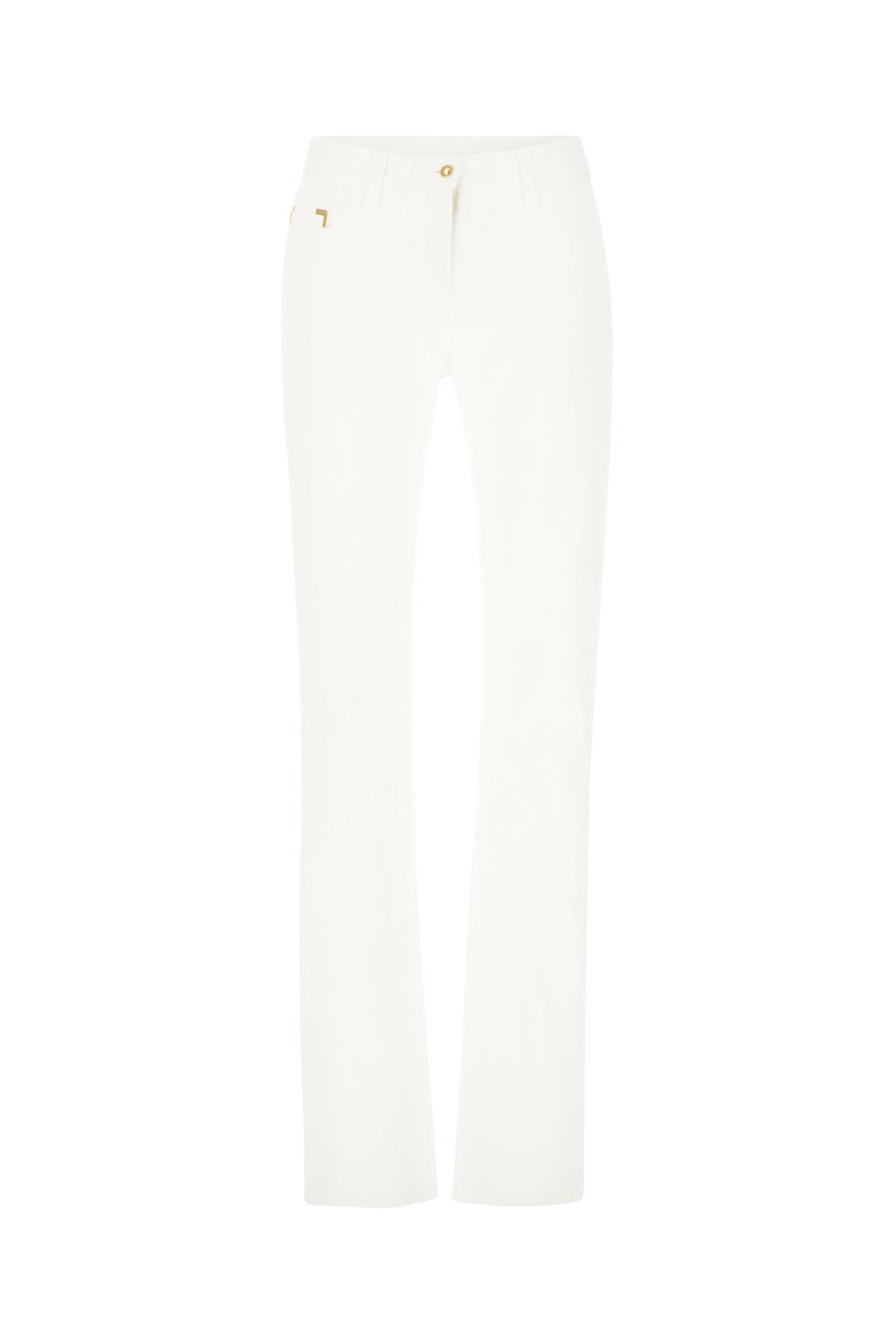 Palm Angels Jeans in denim bianco