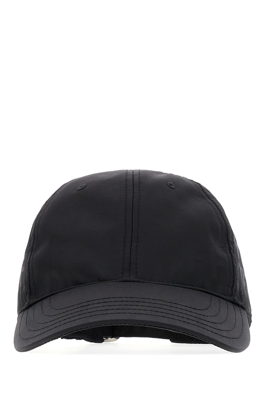 Off-White Cappello da baseball in nylon nero