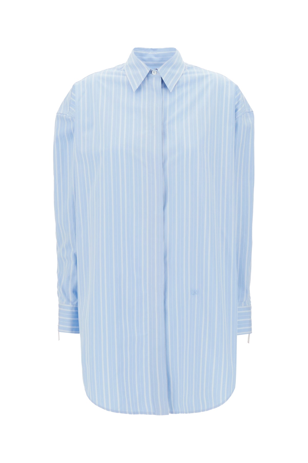 Off-White Abito chemisier in popeline stampato