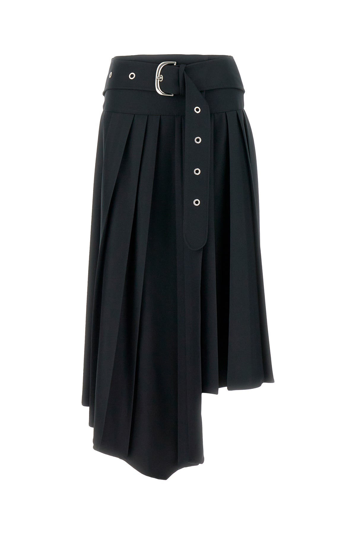 Off-White Gonna in poliestere nero
