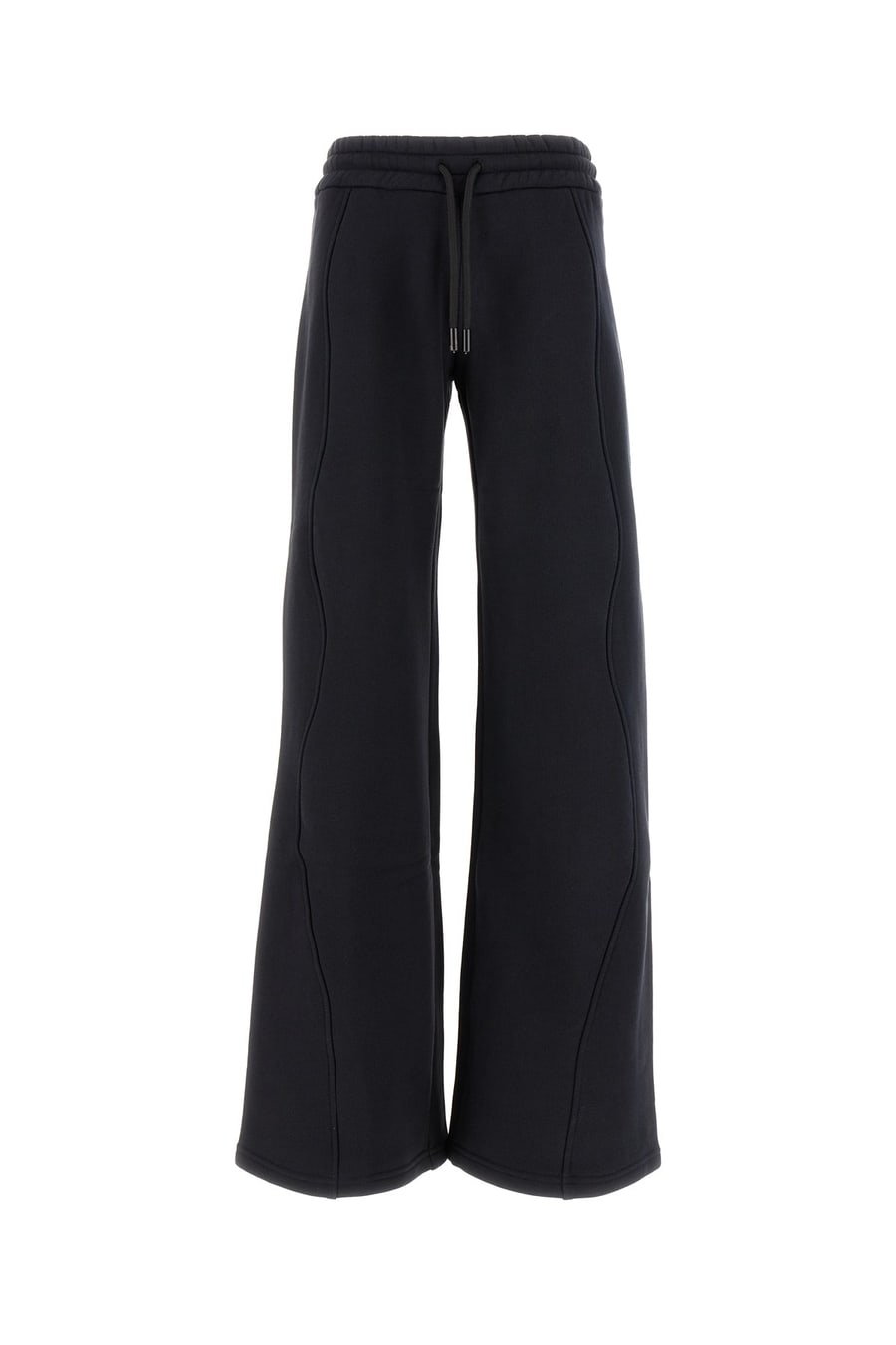 Off-White Pantalone jogging in cotone nero