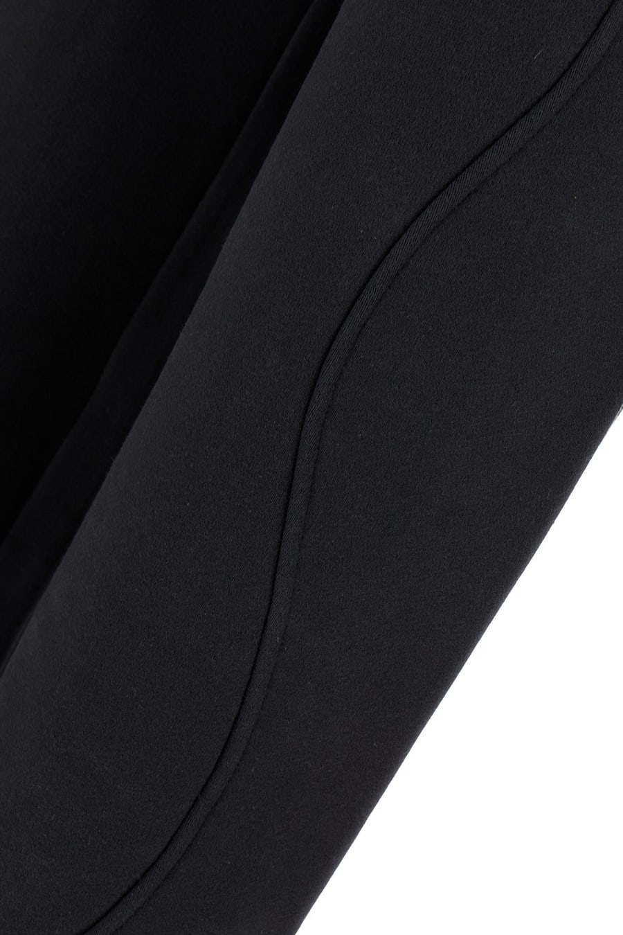 Off-White Pantalone jogging in cotone nero, view 3