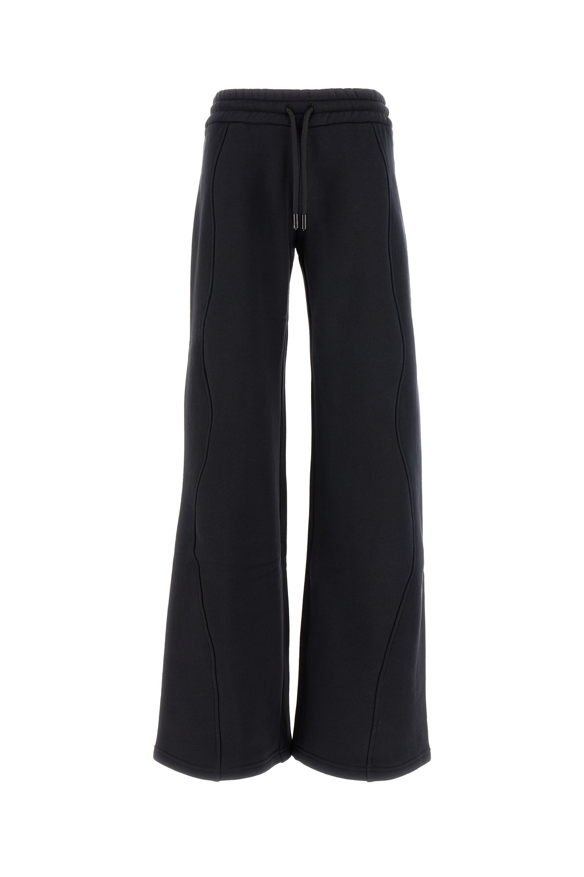 Off-White Pantalone jogging in cotone nero