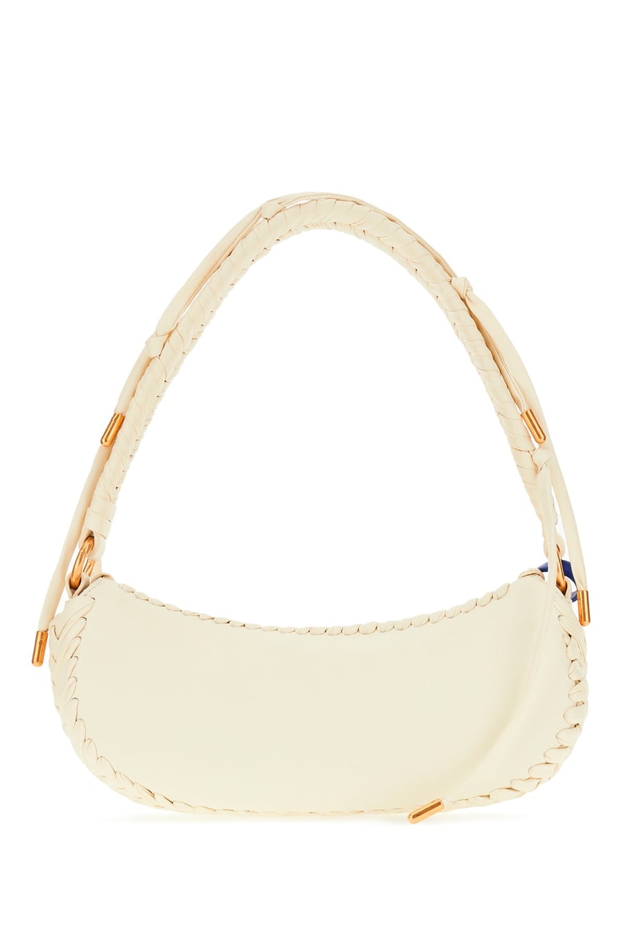 Off-White Borsa a spalla Edge in pelle avorio, view 3
