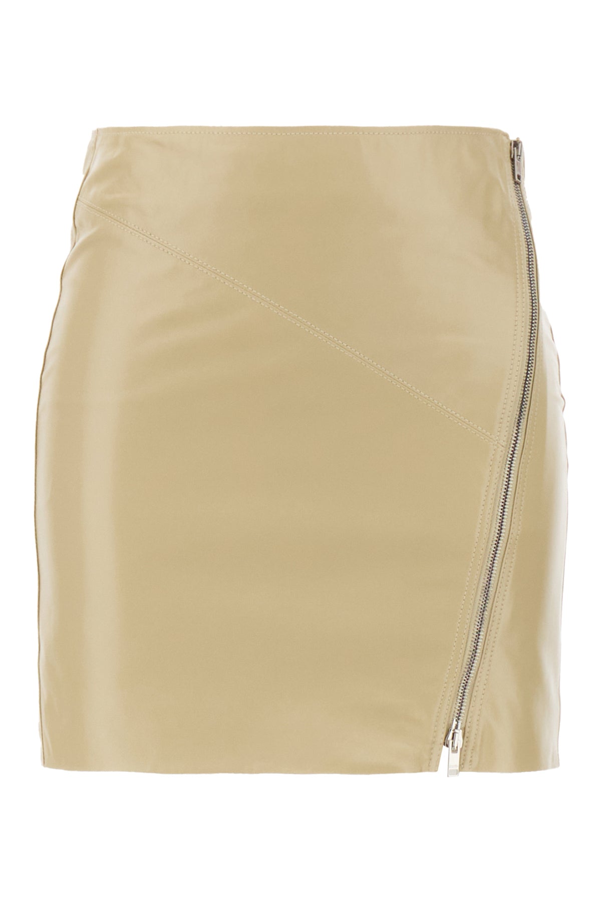 Isabel Marant Minigonna in nappa cappuccino