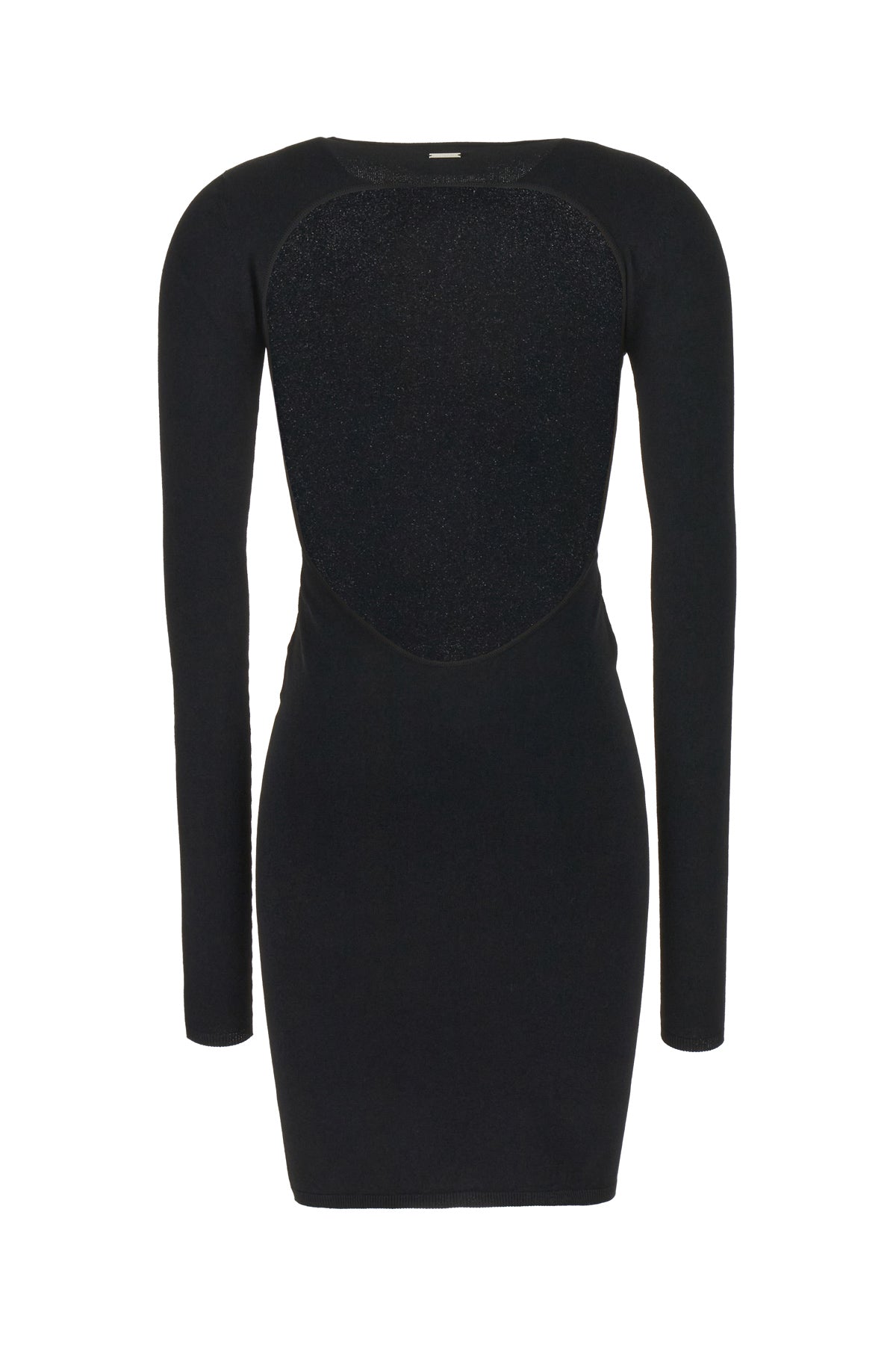Dsquared2 Mini abito in misto viscosa nera, view 2