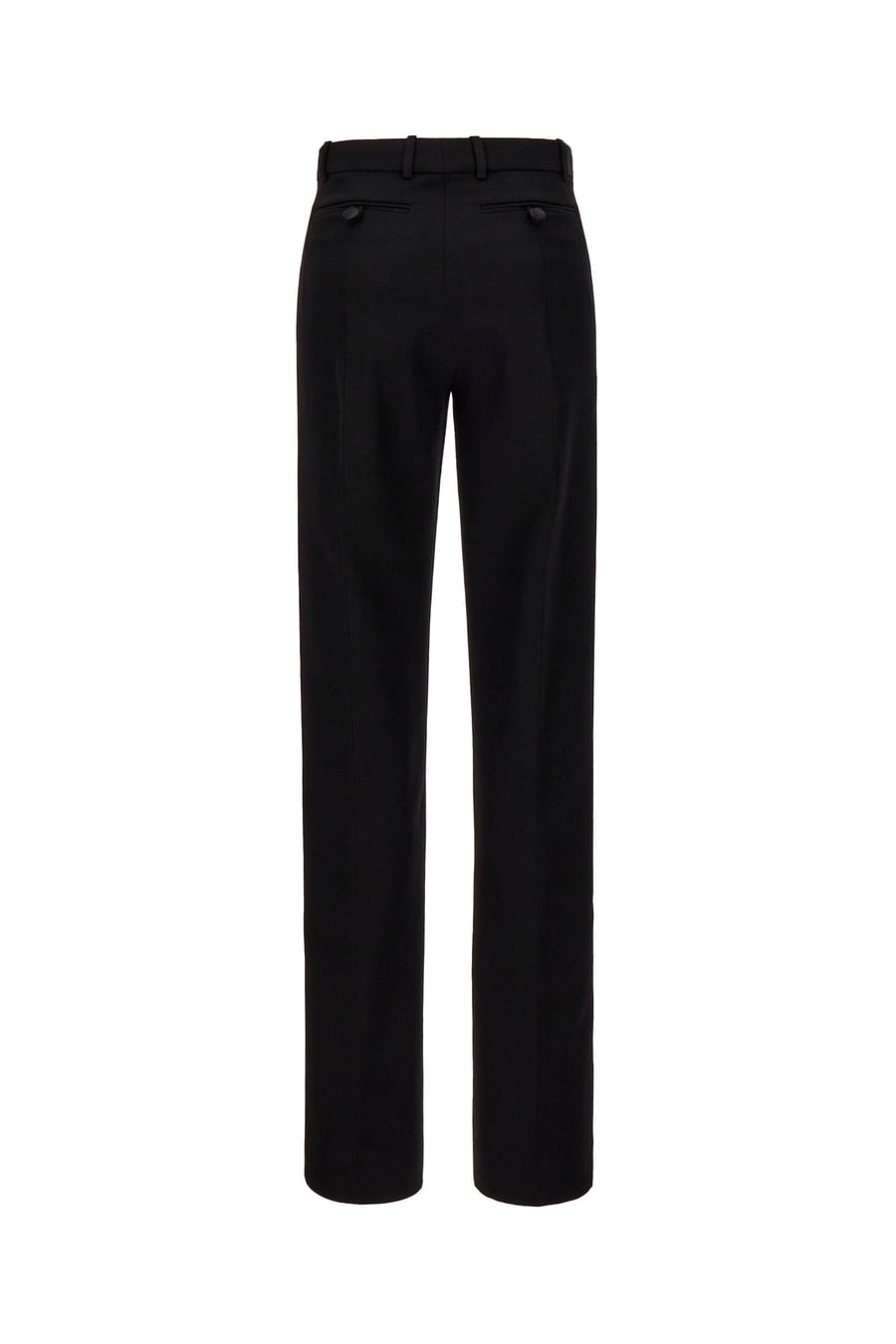 Versace Pantalone in lana nera, view 2
