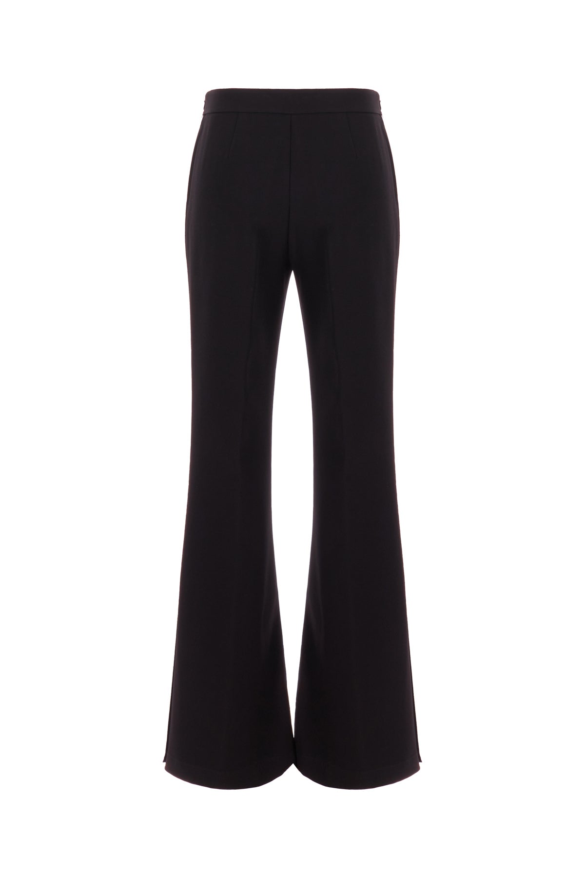 Tory Burch Pantalone in misto triacetato nero, view 2