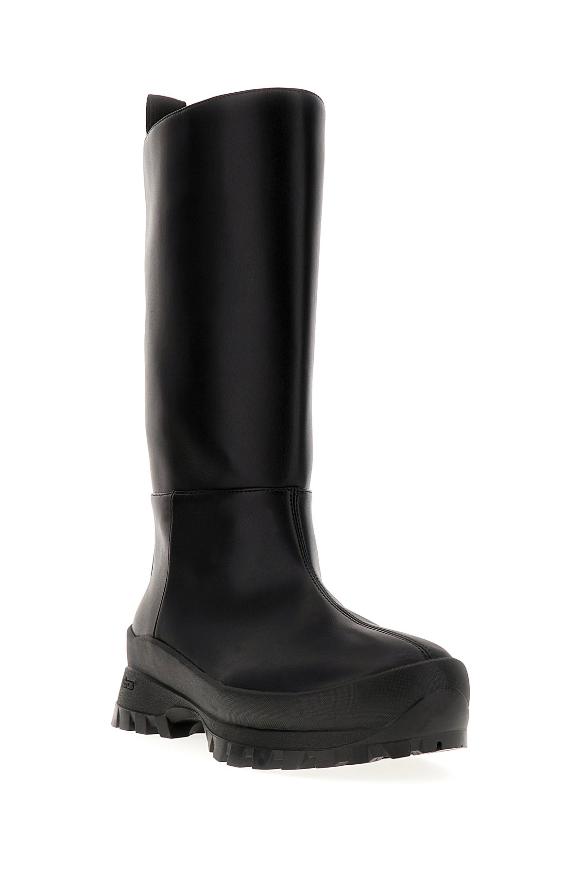 Stella McCartney Stivali Trace in alter mat nero, view 2