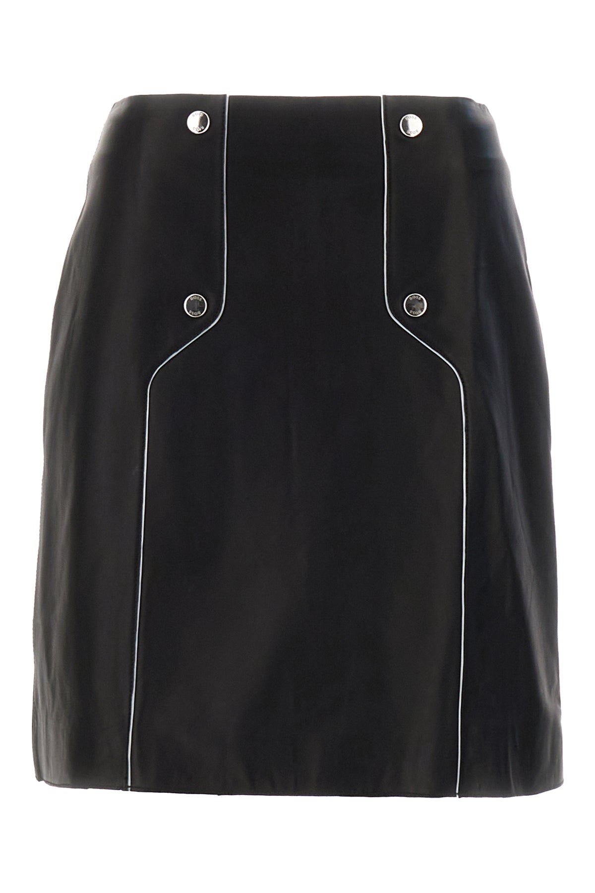HUGO BOSS Gonna in nappa nera