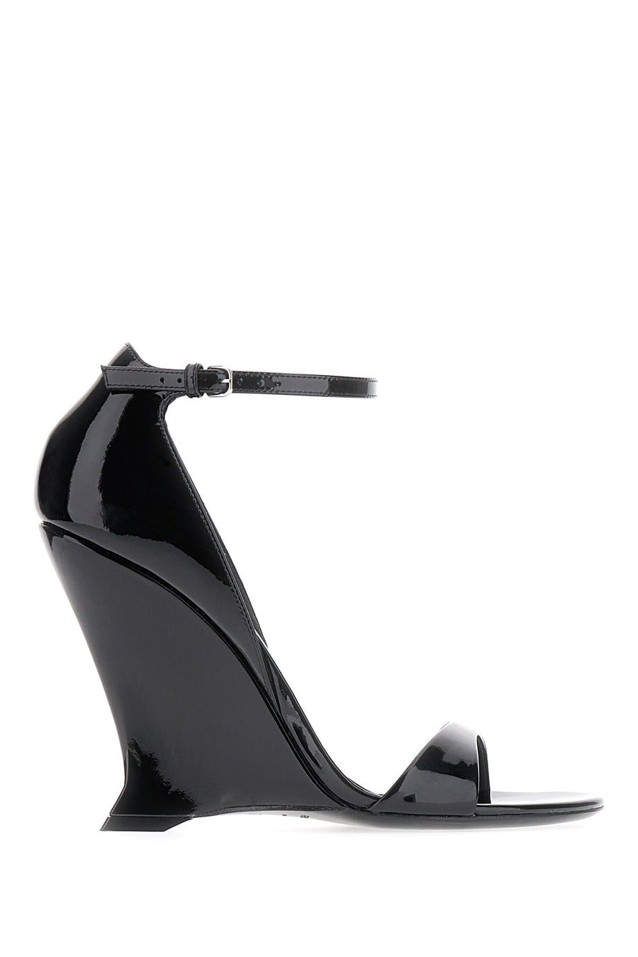 Ferragamo Sandali in pelle nera