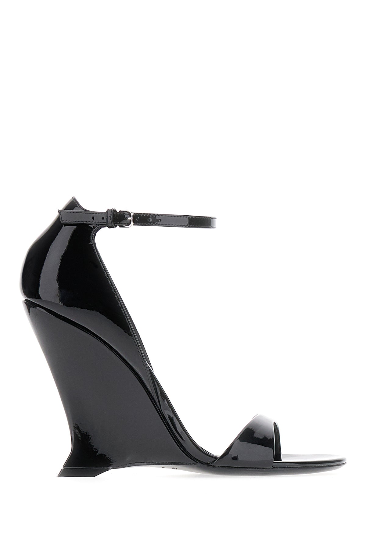 Ferragamo Sandali in pelle nera