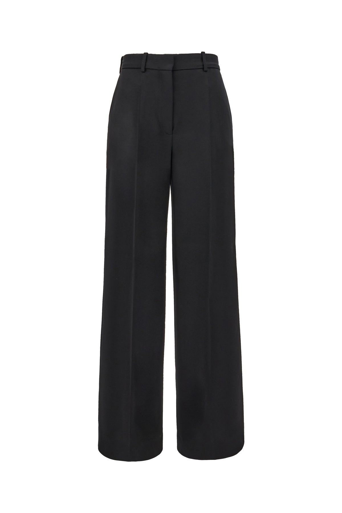 LANVIN Pantalone in triacetato nero
