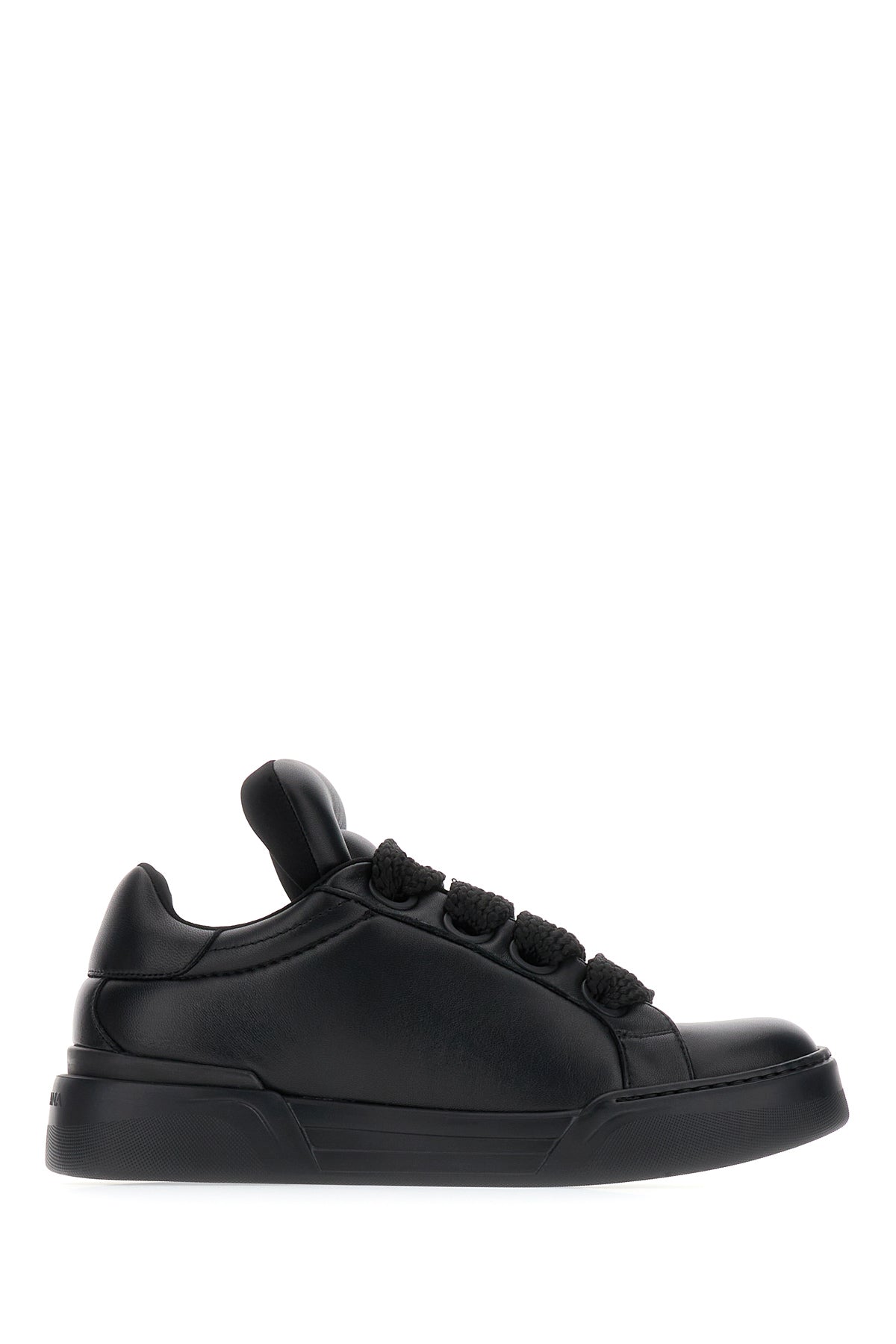 Dolce & Gabbana Sneakers Mega Skate in nappa nera