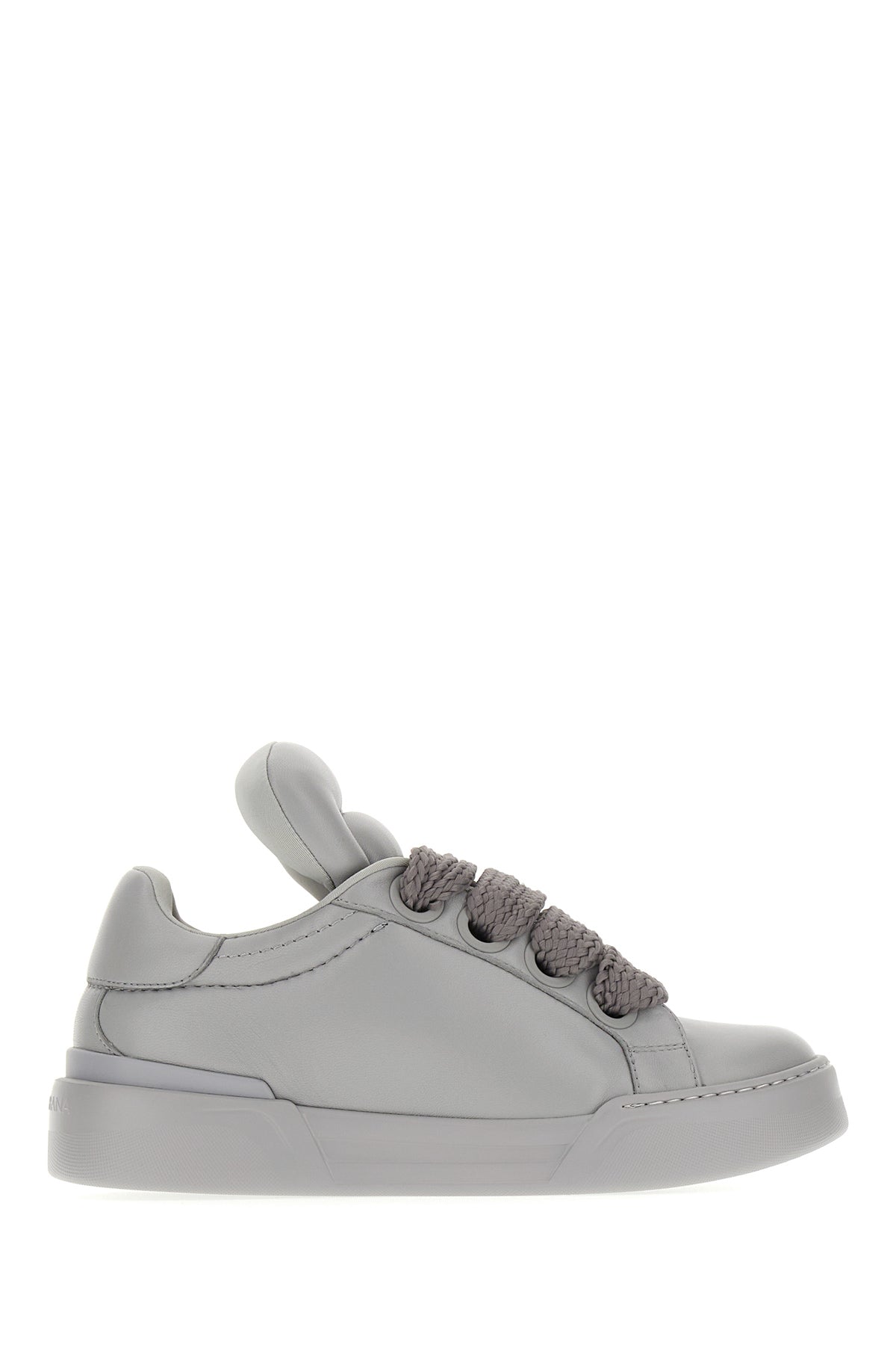 Dolce & Gabbana Sneakers Mega Skate in nappa grigia