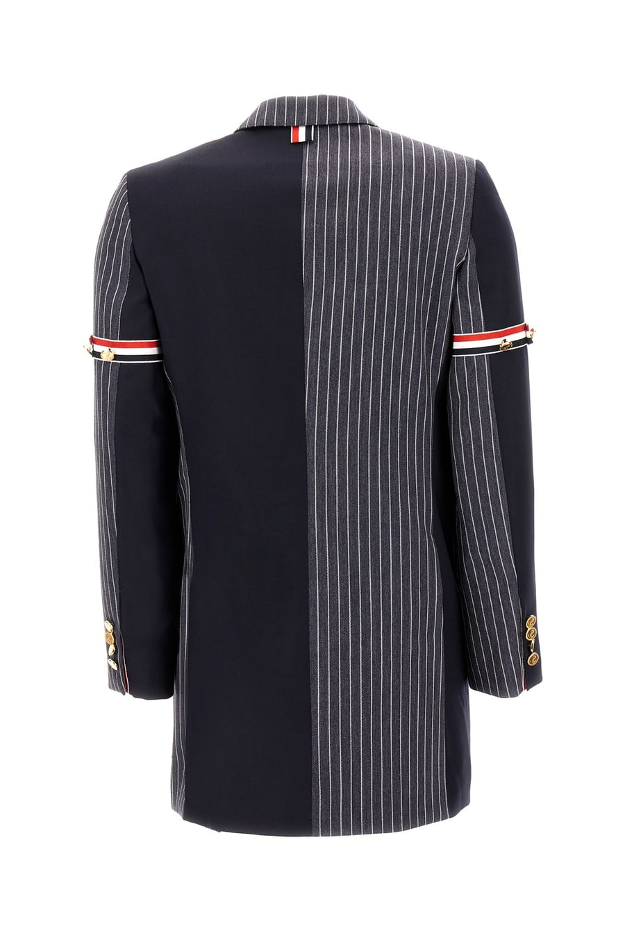 Thom Browne Giacca in lana ricamata, view 2