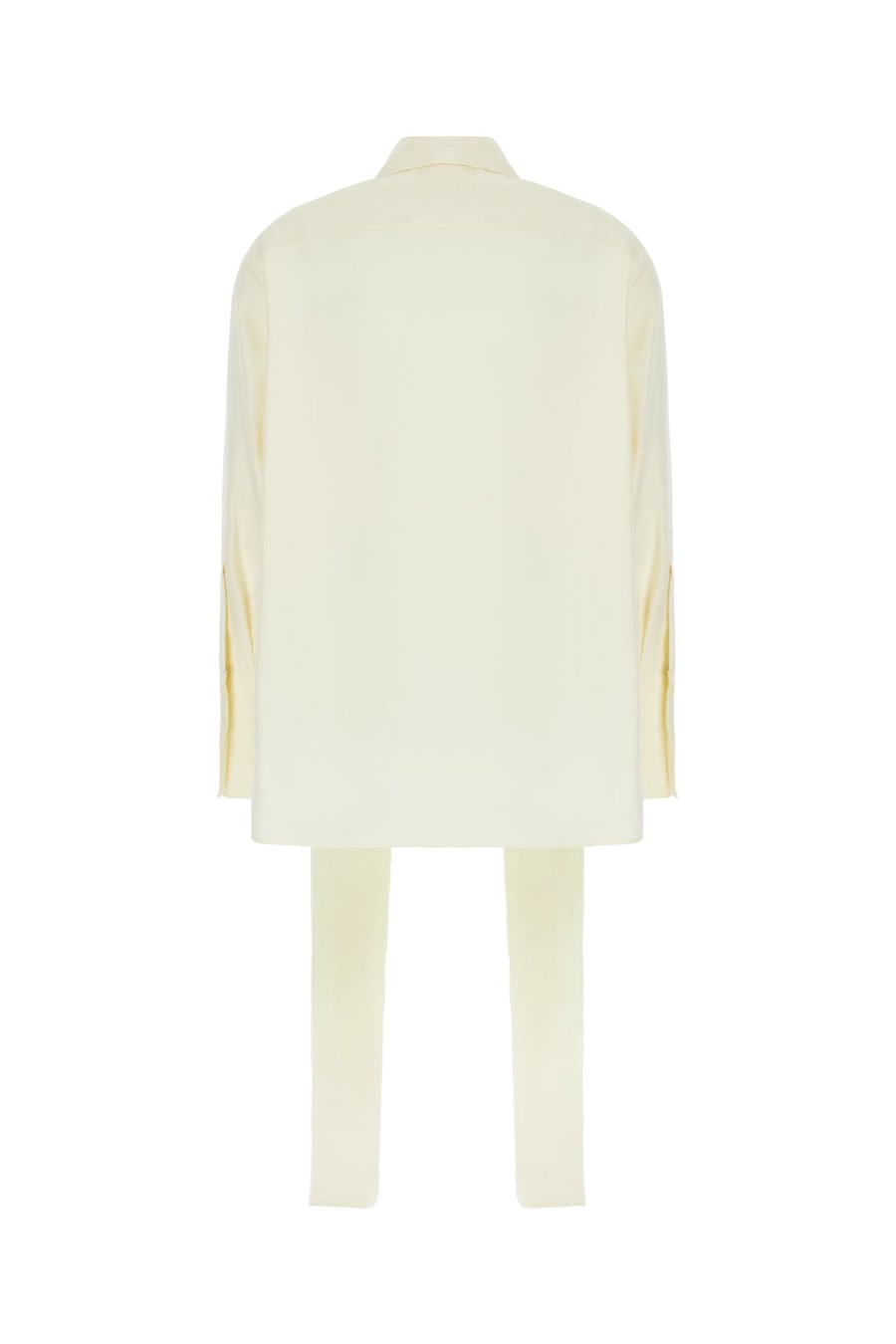 Givenchy Blusa oversize in seta crema, view 2