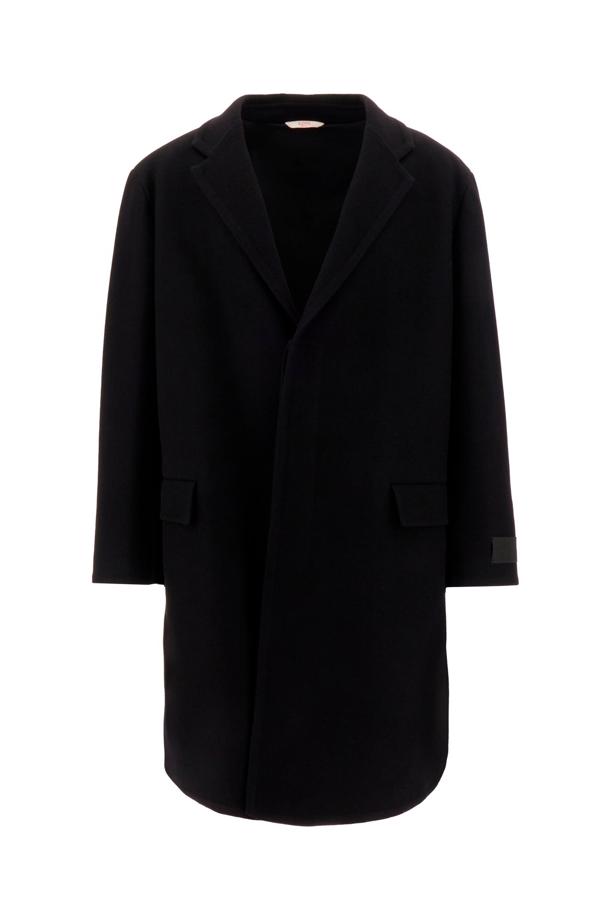 Valentino Garavani Cappotto in misto lana nera