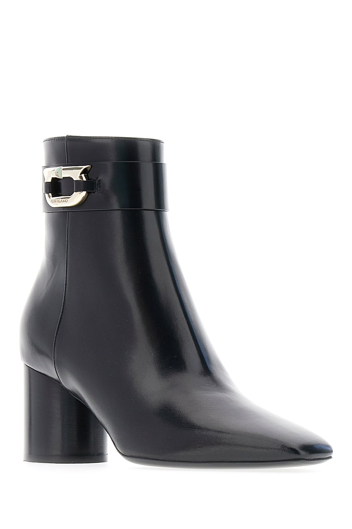 Ferragamo Stivaletti in nappa nera, view 2