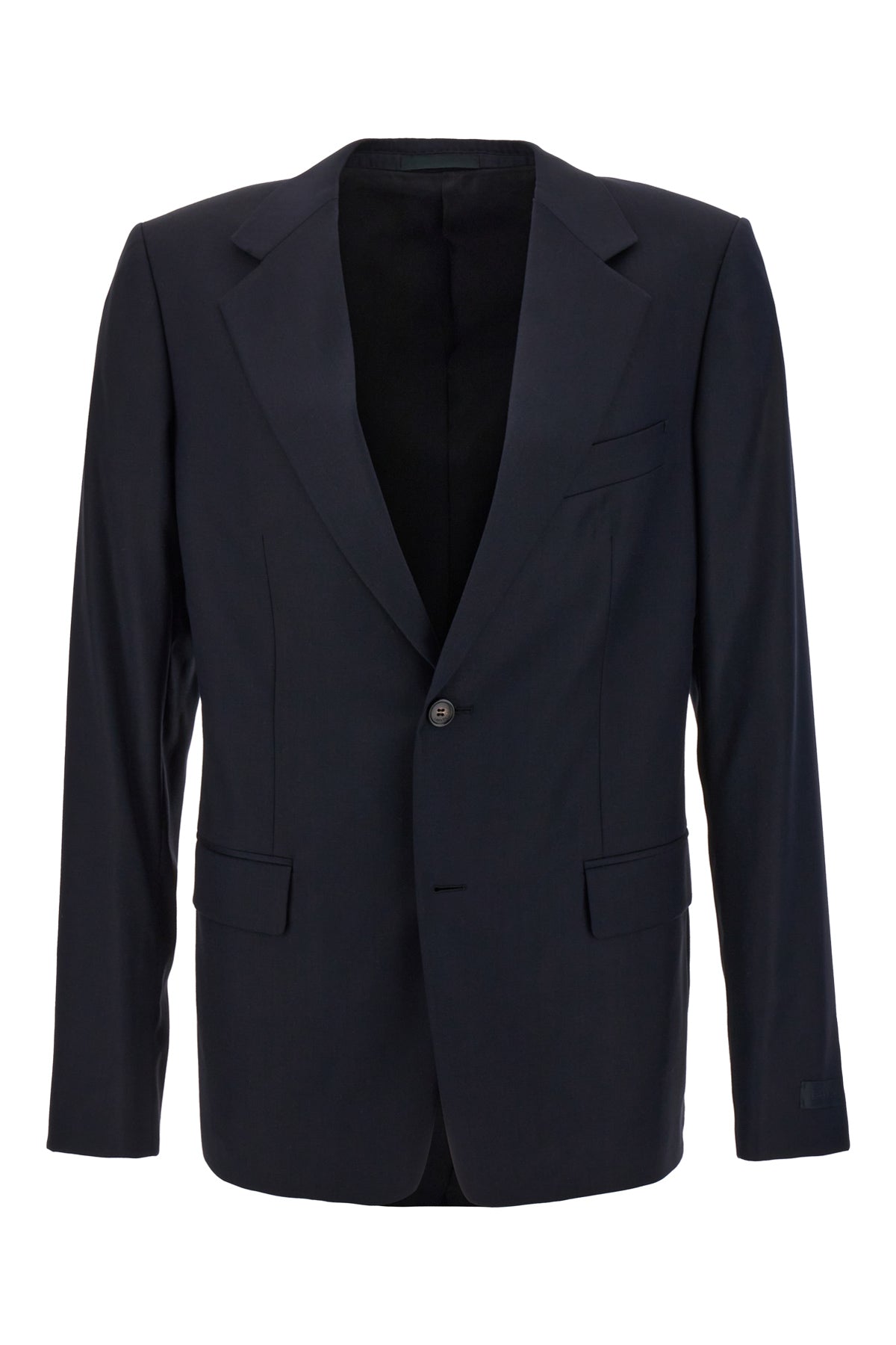 LANVIN Giacca in lana blu notte