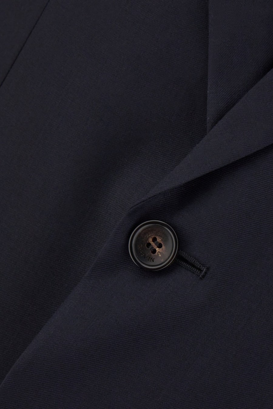 LANVIN Giacca in lana blu notte, view 3
