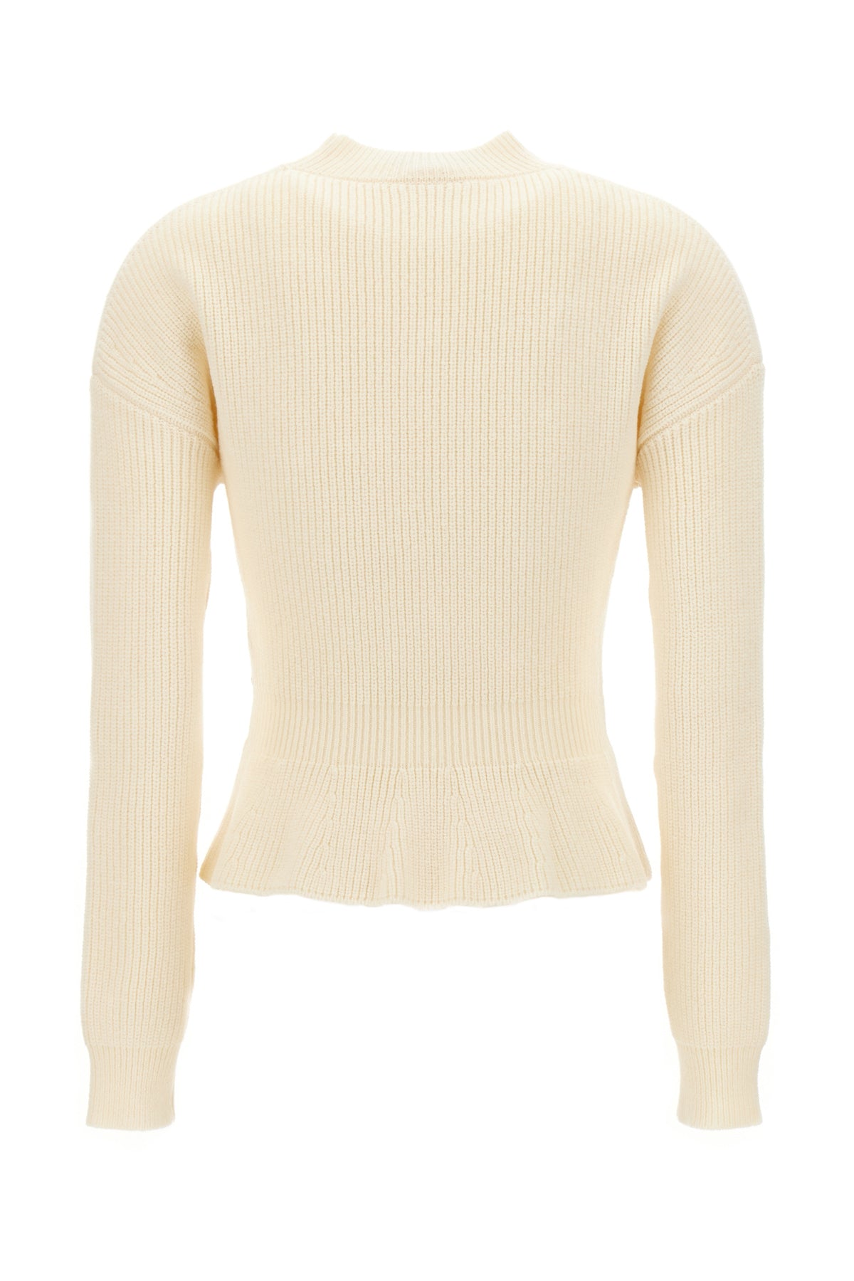 Chloé Maglione in lana avorio, view 2