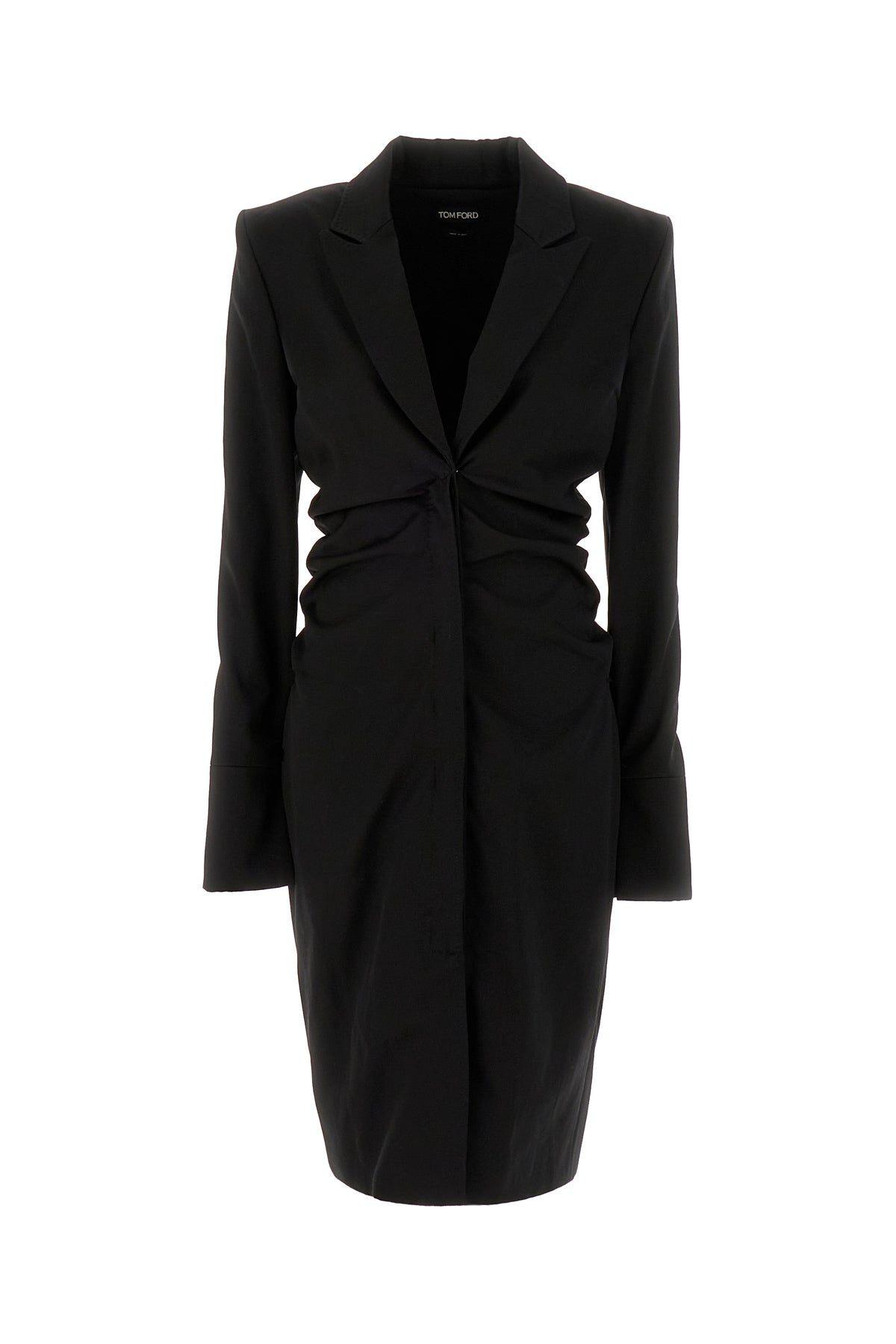 Tom Ford Abito giacca in cotone stretch nero
