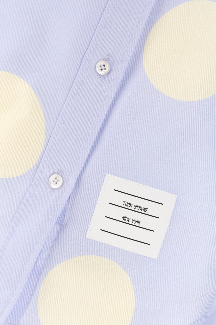 Thom Browne Camicia in seta stampata, view 3
