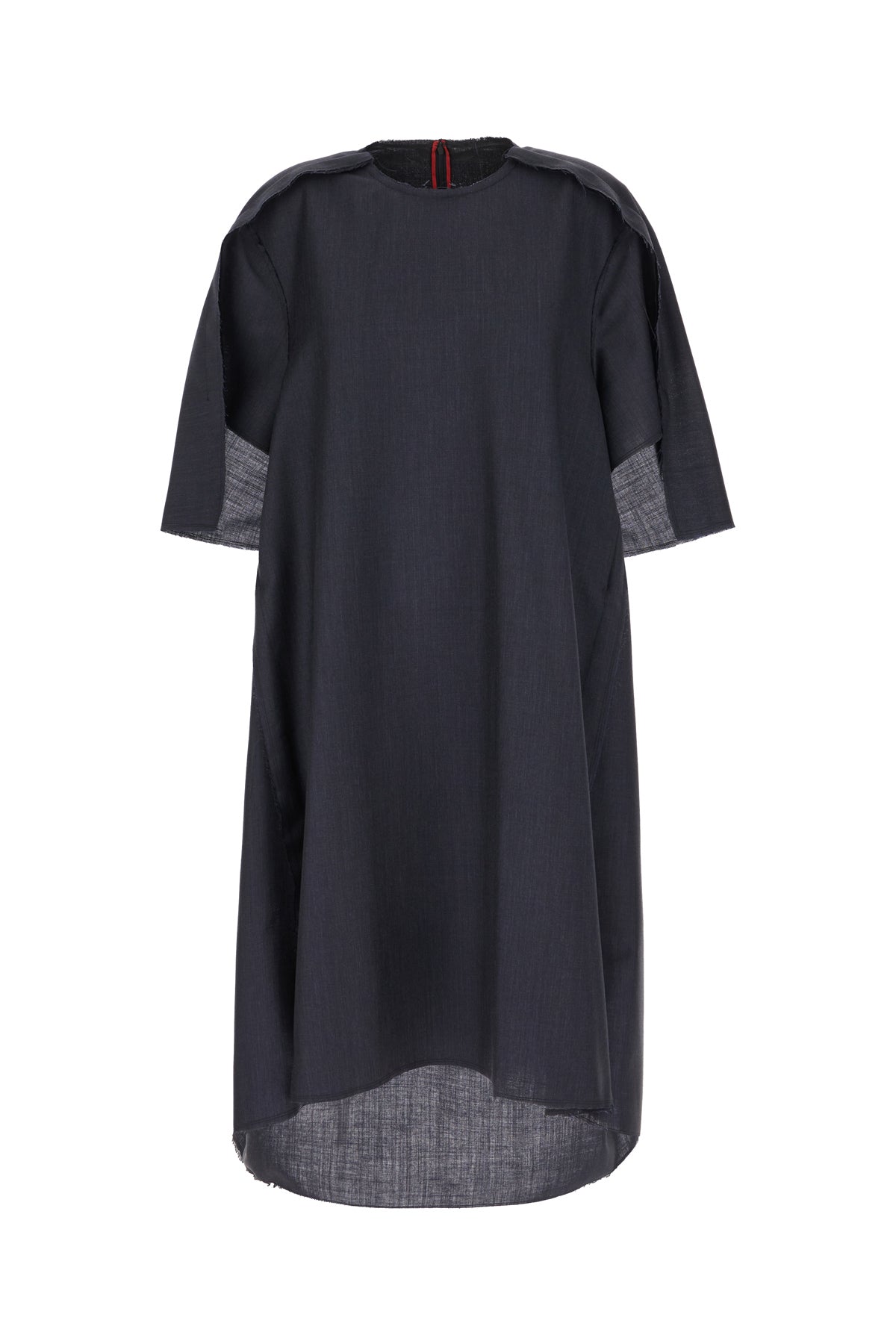 Maison Margiela Abito oversize in misto mohair ardesia