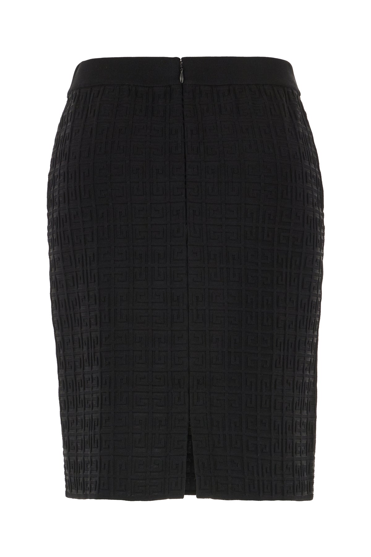 Givenchy Gonna in misto viscosa stretch nera, view 2
